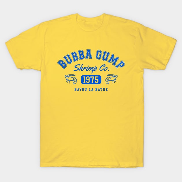 Bubba Gump Shrimp Co 1975 T-Shirt by Three Meat Curry